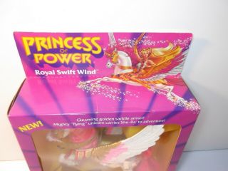 Vintage She - Ra Princess of Power ROYAL SWIFT WIND Horse figure MIB,  motu 3