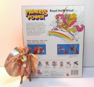 Vintage She - Ra Princess of Power ROYAL SWIFT WIND Horse figure MIB,  motu 5