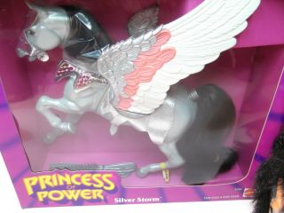 Vintage She - Ra Princess of Power SILVER STORM Catra Horse figure MIB,  motu 2