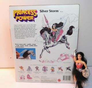 Vintage She - Ra Princess of Power SILVER STORM Catra Horse figure MIB,  motu 6