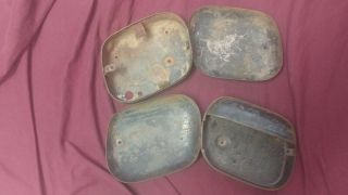 ANTIQUE MOTORCYCLE TOOL BOX ' S TRIUMPH,  BSA,  AJS,  MATCHLESS NORTON,  INDIAN??? 2