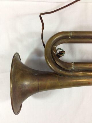 Vintage Rexcraft Official Bugle Boy Scouts Of America Brass - King HN White Case 8