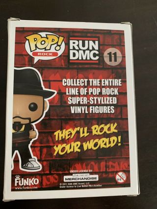 Run DMC Jam Master Jay Funko Pop 11.  Rare And Retired/vaulted 2