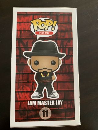 Run DMC Jam Master Jay Funko Pop 11.  Rare And Retired/vaulted 4