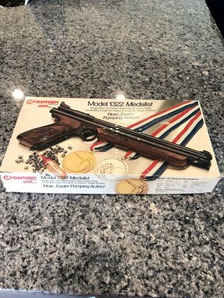 Nos Vintage Crosman Model 1322 Medalist.  22cal Pellet Gun