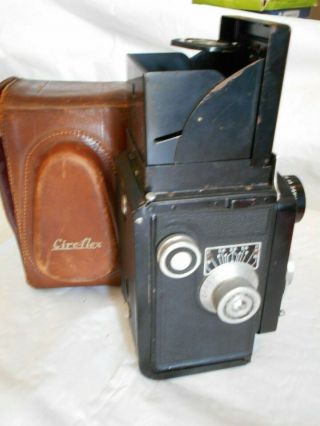 Vintage TLR Camera Ciro - Flex made in USA Wollensak 1950s 3