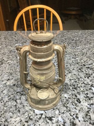 Vintage 1950’s Old Antique Feuerhand Superbaby Kerosene Oil Lantern Lamp Germany