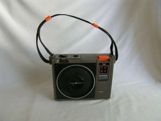 Vintage Retro General Electric 8 Track Player Portable With Strap 3 - 5505f