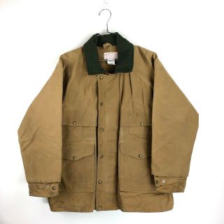 Vintage C.  C.  Filson Mens Jacket Style 61n Size 40 Oil Tin Cloth Waxed Work Wear