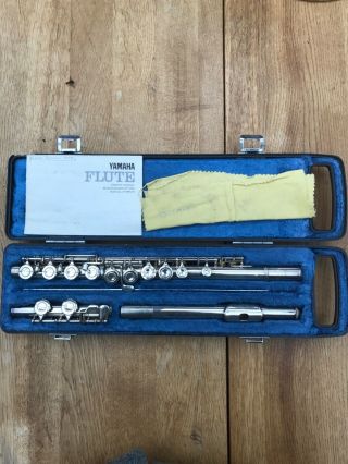 Vintage Yamaha Flute Yfl 21s Flute With Case (complete)