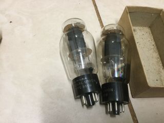 Vintage National union 350b tubes 5