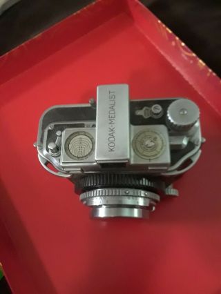 Vintage Kodak - Medalist Supermatic No.  2 620 Film Camera w/Leather Case 2