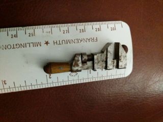2 " Mini Adjustable Crescent Pipe Monkey Wrench Unique Salesman Sample? Vintage