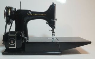Vintage Singer Sewing Machine 3 - 110 Case,  Foot Pedal & Accessories 