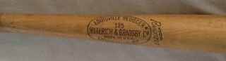 Vintage H&B Louisville Slugger JR6 1965 - 68 ' Jackie Robinson Bat 3