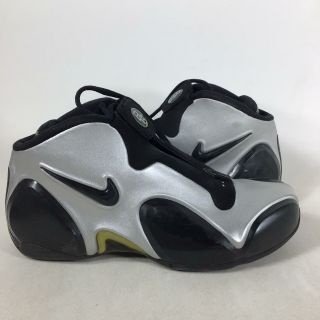 2002 Rare Sample Nike Zoom Air Bg,  Silver/black,  Size 9,  J10