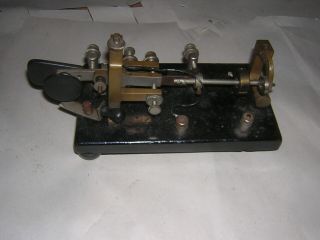 Vintage Telegraph Key Sounder Vibroplex Horace Martin Flash Key 1906
