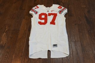 Ohio State Buckeyes Game Issued Nike 97 Bosa?? Authentic Cut Jersey Very Rare