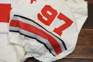 OHIO STATE BUCKEYES GAME ISSUED NIKE 97 BOSA?? AUTHENTIC CUT JERSEY VERY RARE 3