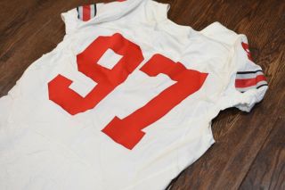 OHIO STATE BUCKEYES GAME ISSUED NIKE 97 BOSA?? AUTHENTIC CUT JERSEY VERY RARE 5