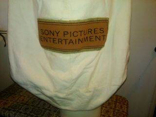 Vtg Canvas Sony Pictures Entertainment Promotional Large Tote Bag Textured USA 2