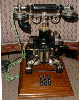 Rare L.  M.  Ericsson Skeleton Centennial Telephone Stockholm 1892 - 13868 N/r