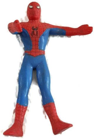 Vtg 1989 Just Toys Spiderman Bendable Figure - 6 Inch Action Figure