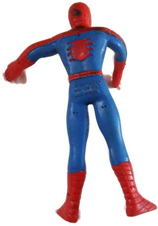 Vtg 1989 Just Toys Spiderman Bendable Figure - 6 Inch Action Figure 2
