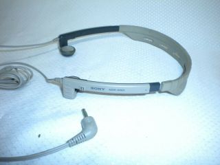 RARE Vintage Sony MDR - W501 Walkman Headphones Headband MDRW501 3