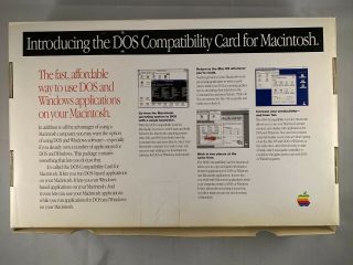 Vintage Apple 820 - 0591 - A DOS PC Compatibility Card For Power Macintosh 6100 2