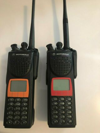 Motorola Xts3000 Vhf / Uhf Portable Radios - Rare Find