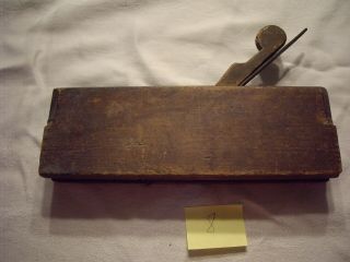 VINTAGE WOOD PLANE MOLDING MARKED H.  NILES AND R.  S.  – 2