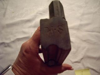 VINTAGE WOOD PLANE MOLDING MARKED H.  NILES AND R.  S.  – 4