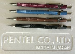 Nos Vintage/retro Pentel Sharp P205 0.  5mm Automatic Drafting Mechanical Pencil S
