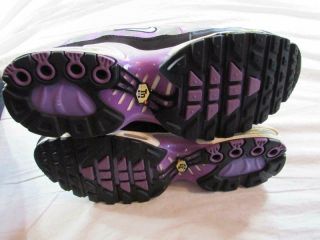 Vtg 2001 Nike Air Max Plus TN Purple Metallic Shoes 302792 - 011 Womens 9.  5 Mens 8 8
