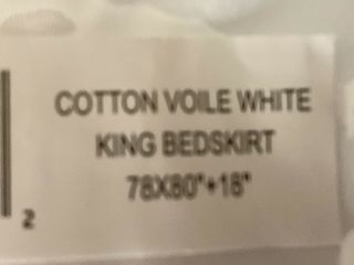 Soft Surroundings King 6 - pc Cotton Bedding Set - “Positano” Floral Print 6