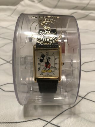Disney Vintage Mickey Mouse Lorus Quartz Watch Collectible Rare Htf