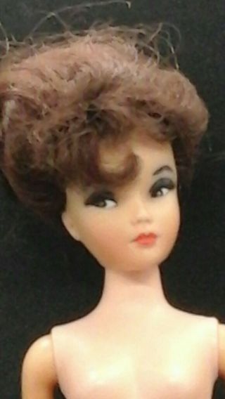 Vintage Uneeda Miss Suzette Brunette Doll Barbie Clone Vgc