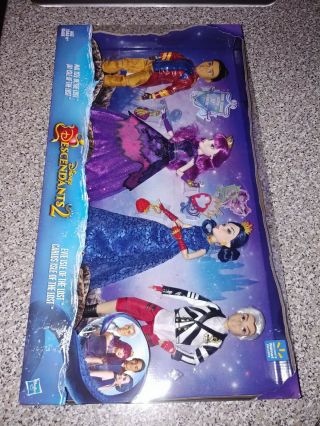 Disney Descendants 2 Dolls Isle Of The Lost 4 Pack Mal,  Evie,  Carlos,  Jay