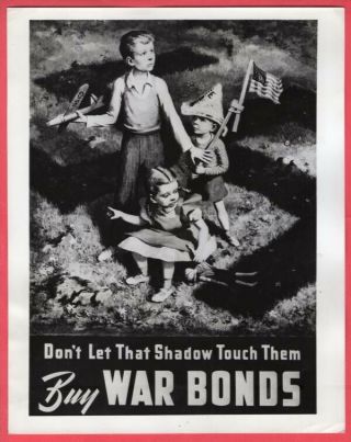1942 War Bond Poster By Lawrence Beall Smiths 7x9 News Photo