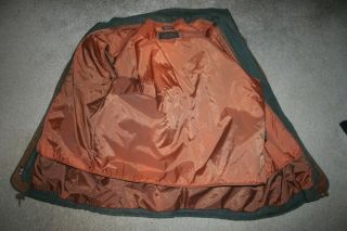 VTG Men ' s Leather Field Coat Jacket Size XL ADVENTURE BOUND by WILSON ' S 7