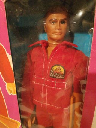 Vintage 1977 Kenner Six Million Dollar Man Steve Austin/ Bionic Grip 2