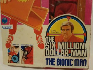 Vintage 1977 Kenner Six Million Dollar Man Steve Austin/ Bionic Grip 4