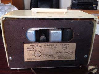 Vintage Packard Bell AM Tube Radio Model 5D8.  1948 7