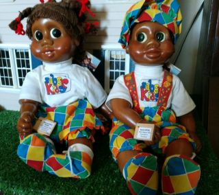 Vintage Naber Kids 1989 Sami And Samantha With Signed And Tags