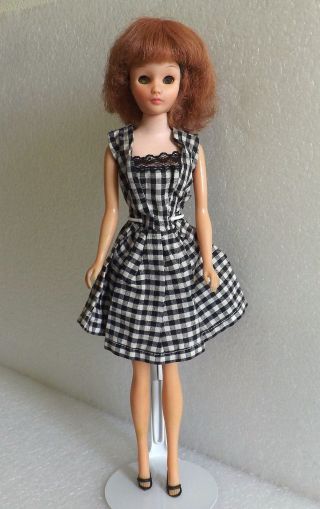 Rare Vintage 1962 Uneeda Wendy Ward Doll W/molded Hair Y Body Sleep Eyes & Wig
