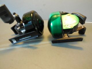 2 JOHNSON CENTURY CASTING REELS 40TH AND 45TH ANNIVERSARY REELS - BOTH MINTY 6