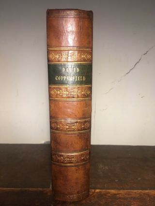 Charles Dickens - David Copperfield - Fine Binding - First Edition - Rare - 1850