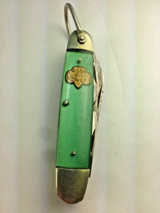 Vintage Girl Scout 4 Blade Pocket Knife - Kutmaster - Utica,  N.  Y.  -