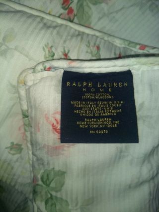 Vintage Ralph Lauren Faye Ful/Queen Comforter - Floral 6